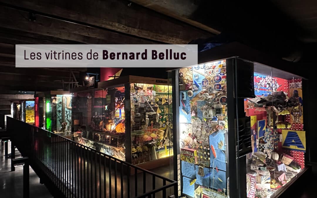 Les vitrines de Bernard Belluc