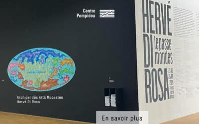 Exposition  » Le passe-mondes » d’Hervé Di Rosa au Centre Pompidou – Paris